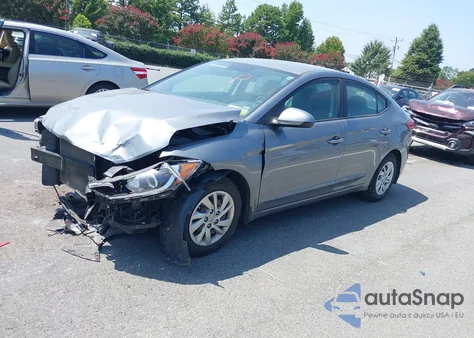 2018 Hyundai Elantra Se from USA, damaged, VIN KMHD74LF5JU578847